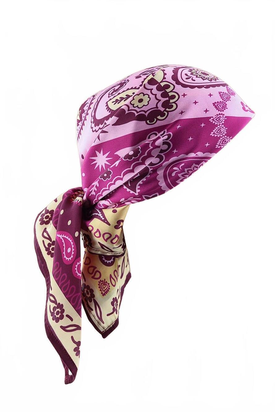 NEW OLA AZUL luna oasis bandana in multicolor